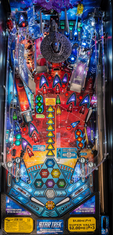 Star Trek Pro Pinball Machine by Stern — view 2
