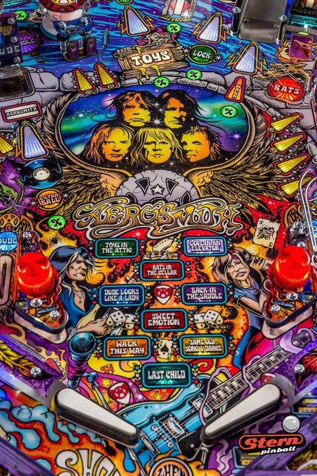 Aerosmith Pro Pinball Machine by Stern — view 5