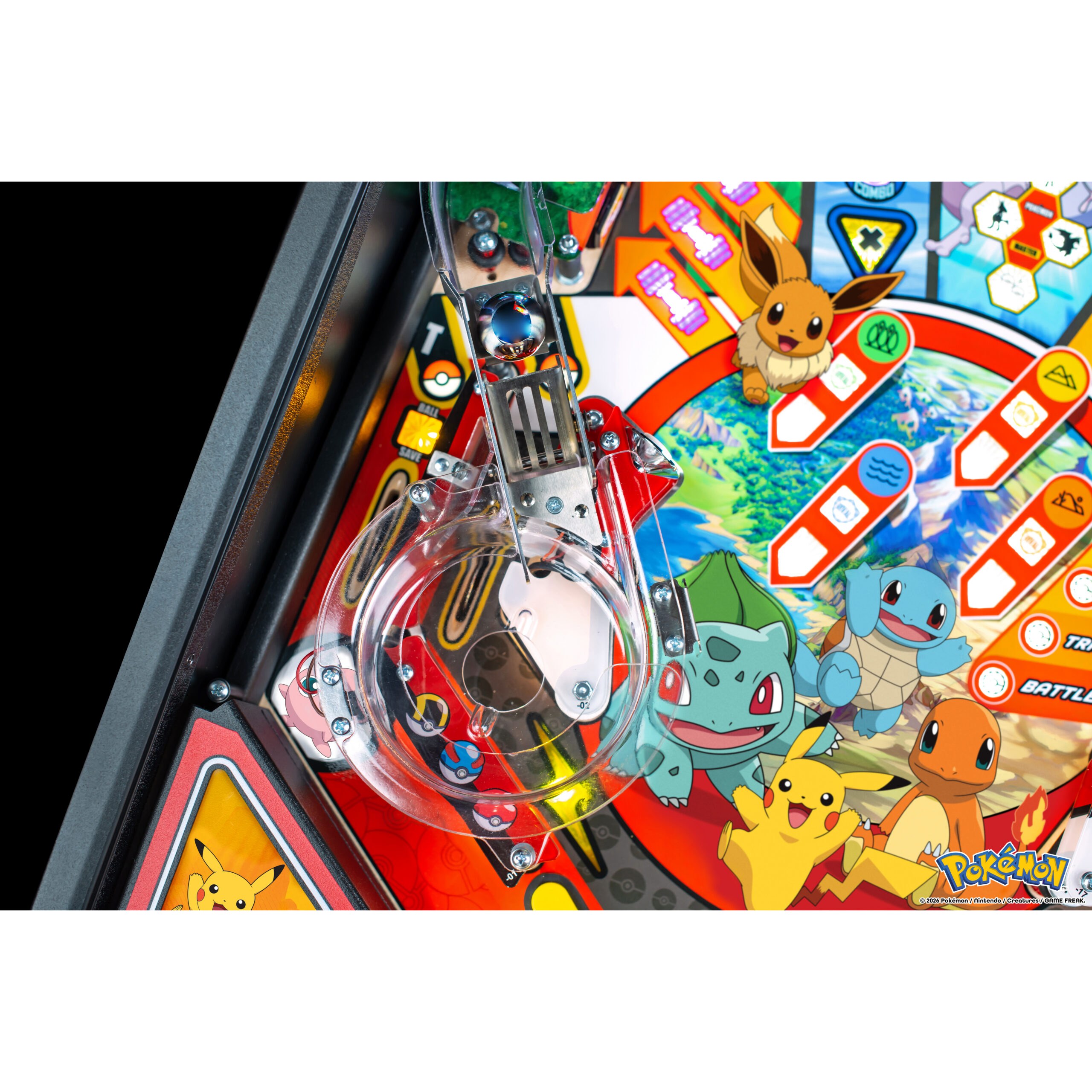 Pokémon Premium Pinball Machine by Stern — view 8