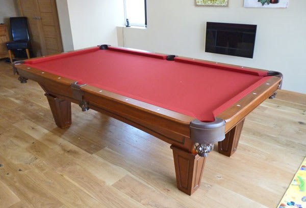 Brunswick Allenton American Pool Table - Ball And Claw Legs 7ft, 8ft — view 3
