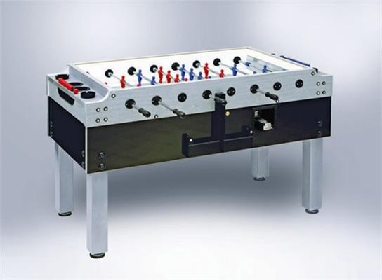 Garlando Olympic Silver Football Table indoor model with safety features