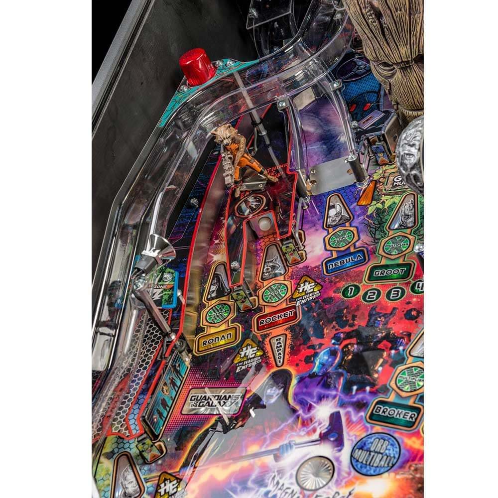 Guardians of the Galaxy Pro Pinball Machine by Stern — view 6
