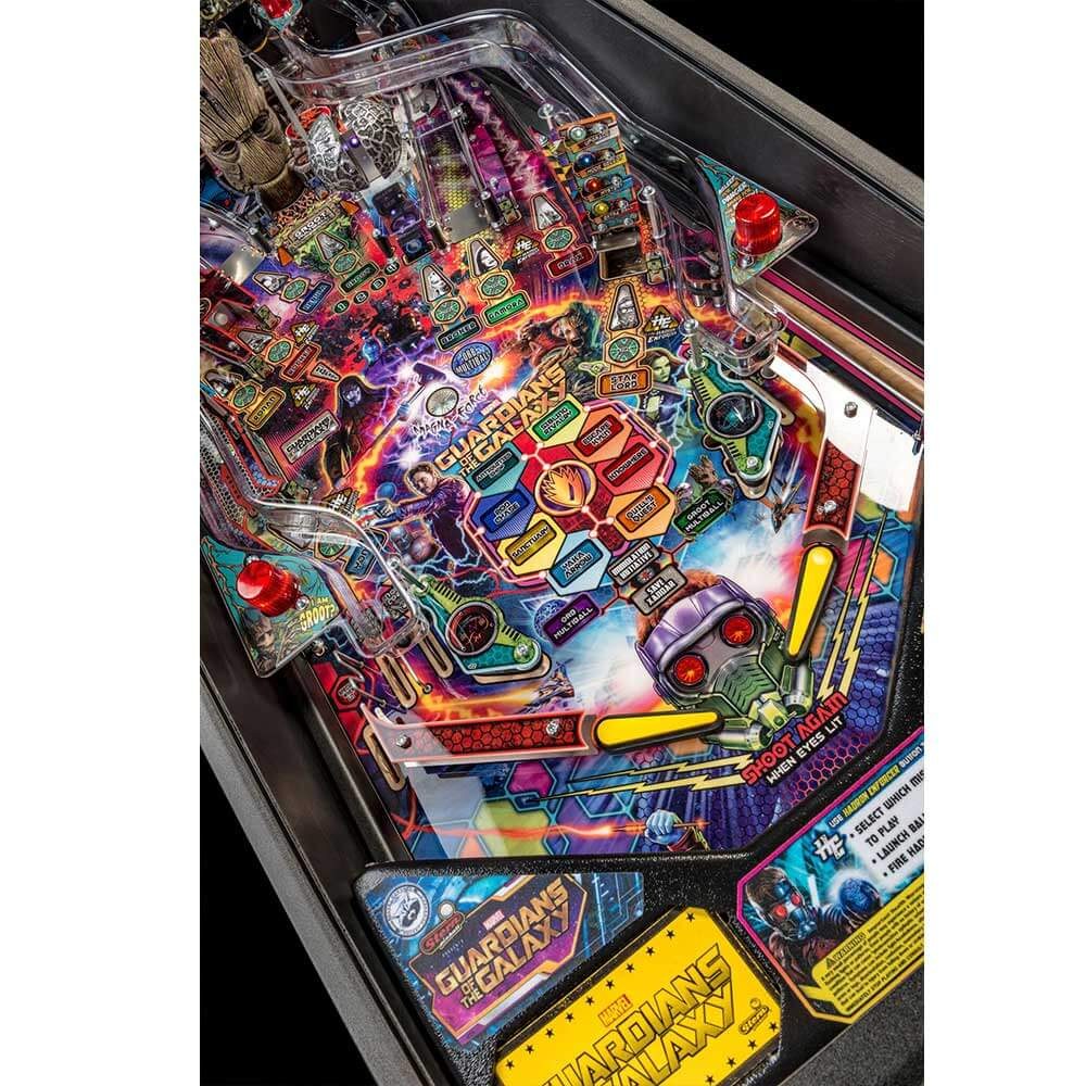 Guardians of the Galaxy Pro Pinball Machine by Stern — view 9