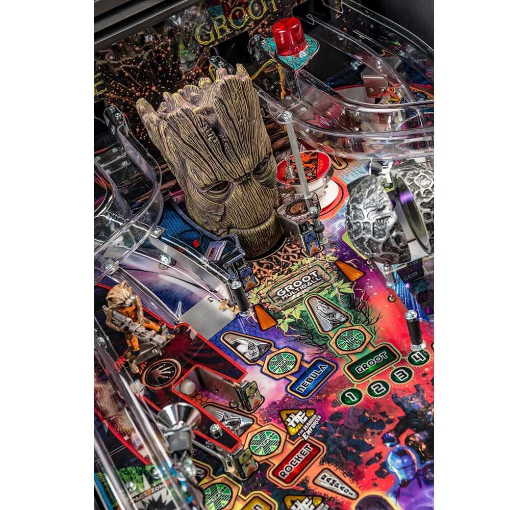 Guardians of the Galaxy Pro Pinball Machine by Stern — view 5