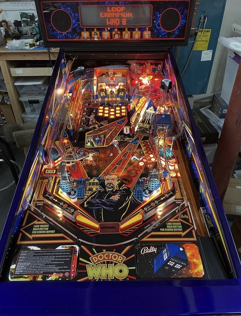 Doctor Who Pinball Machine — view 3