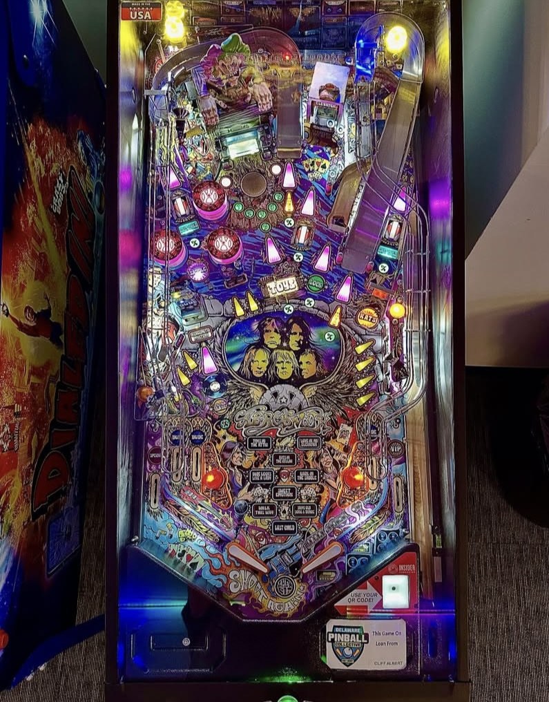 Aerosmith Pro Pinball Machine — view 3