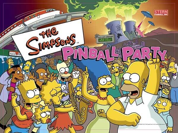 Simpsons Pinball Party Machine by Stern — view 3