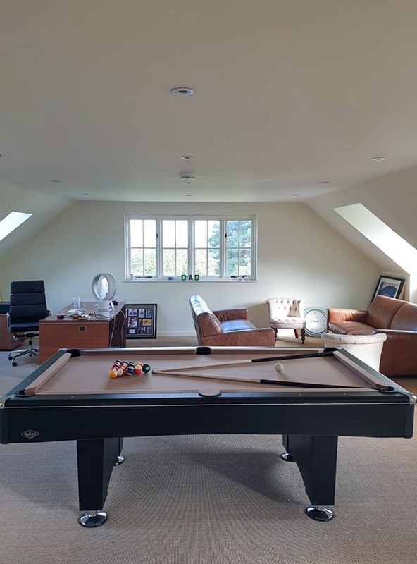 Buffalo Eliminator II Black American Pool Table - 6ft — view 2
