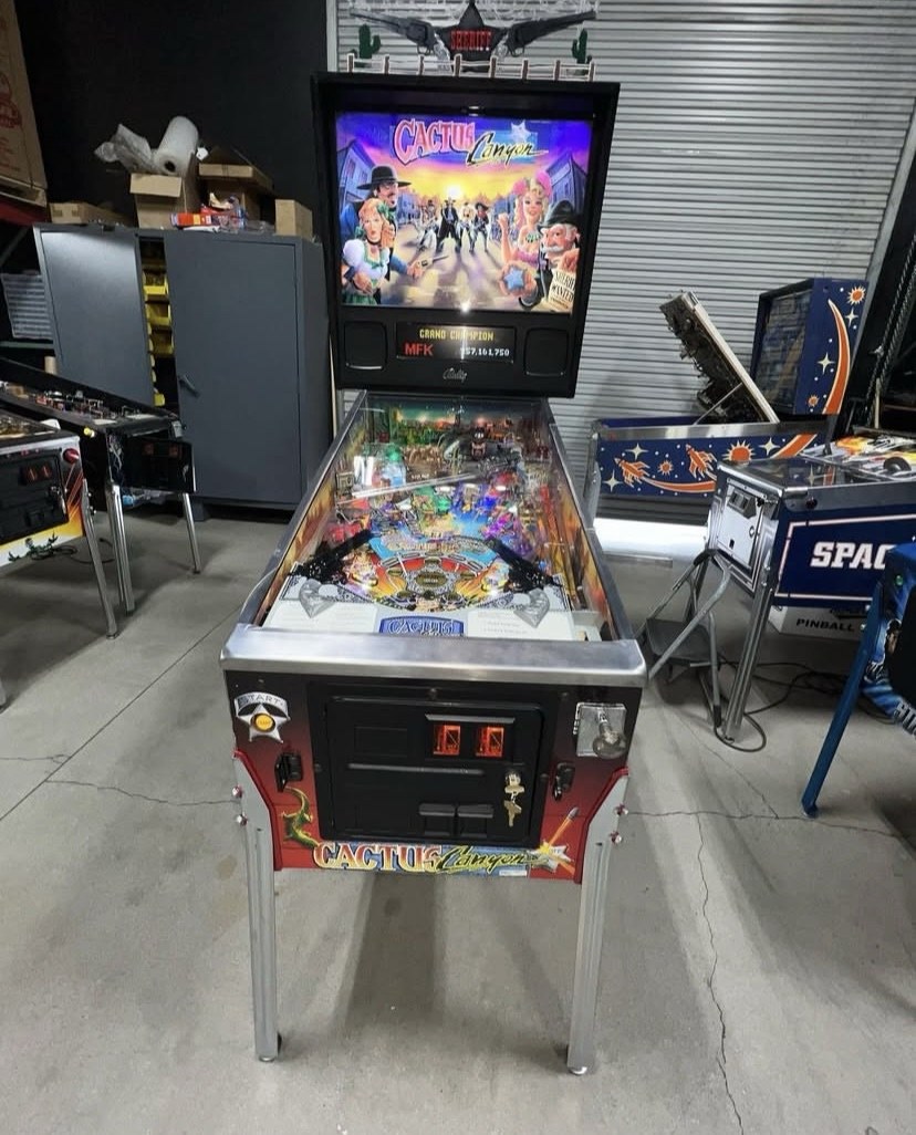 Cactus Canyon Pinball Machine Remake — view 2