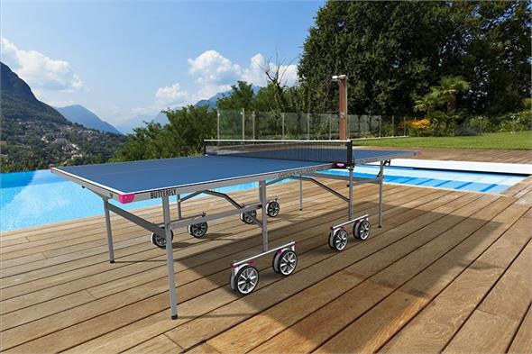 Butterfly Outdoor Garden Rollaway 4000 Table Tennis Table — main image