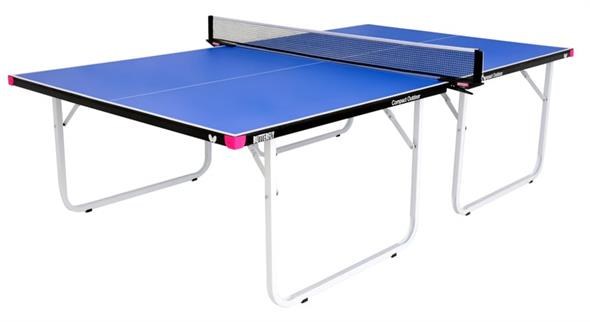 Butterfly Compact Outdoor Table Tennis Table - Blue — main image