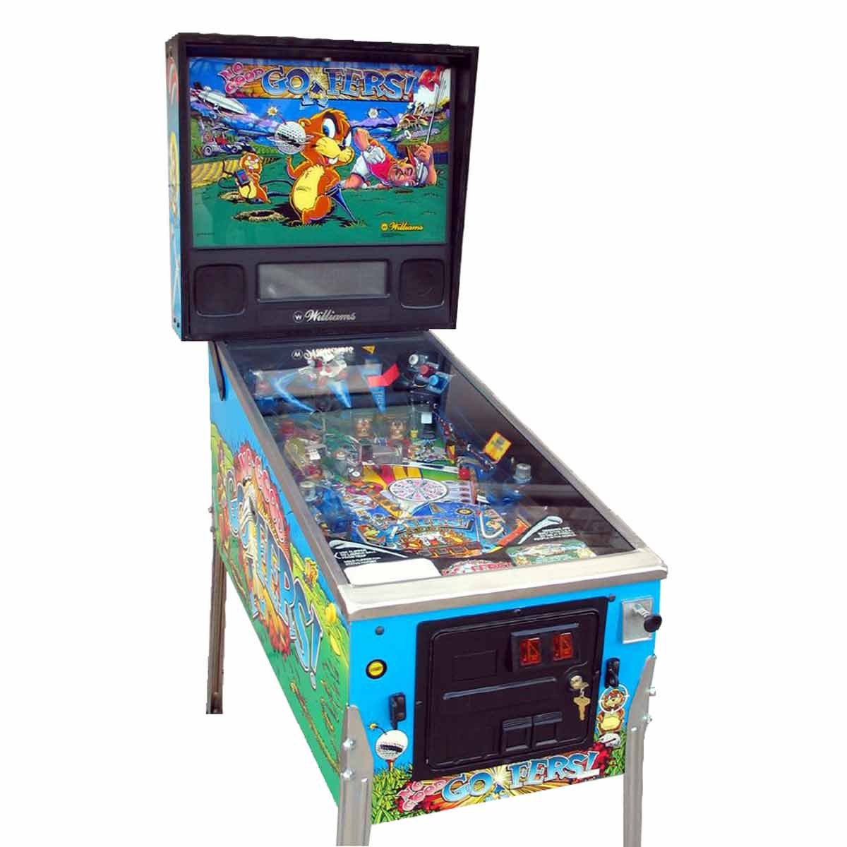 No Good Gofers Pinball Machine by Williams — main image