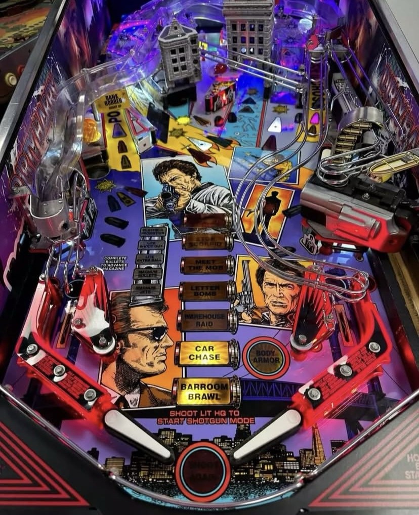 Dirty Harry Pinball Machine by Williams — view 5