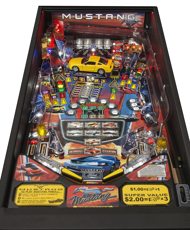 Mustang Pro Pinball Machine by Stern — view 2