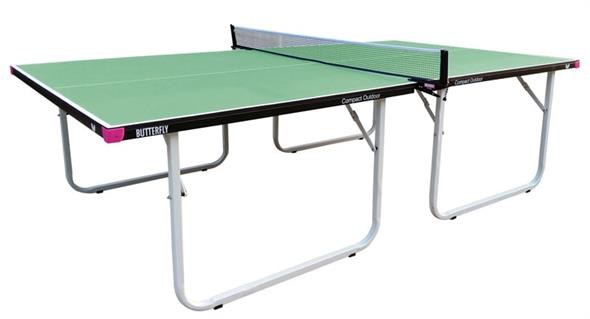 Butterfly Compact Outdoor Table Tennis Table - Green — main image