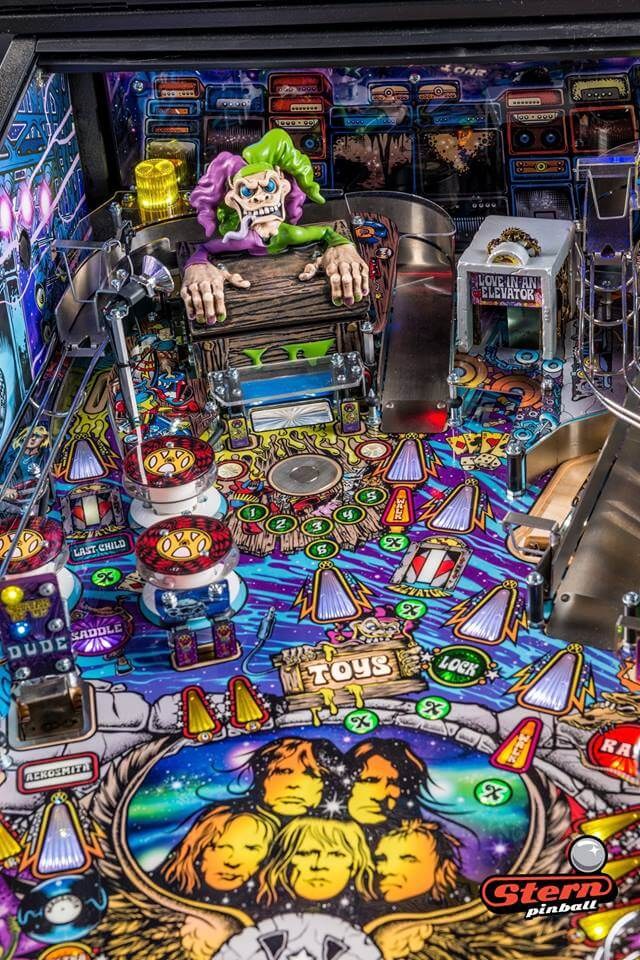 Aerosmith Pro Pinball Machine by Stern — view 3