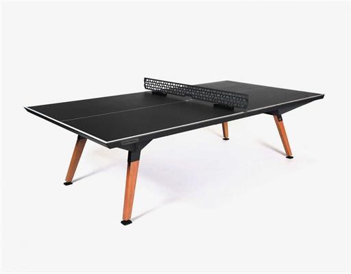 Cornilleau Play-Style Origin Outdoor Table Tennis Table: Black Finish — main image