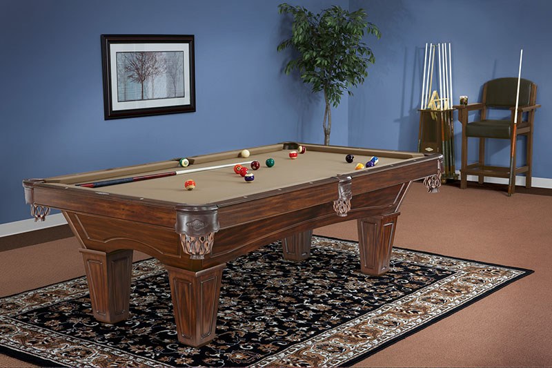 Brunswick Allenton American Pool Table - 7ft Tuscana Finish with Tapered Legs — main image
