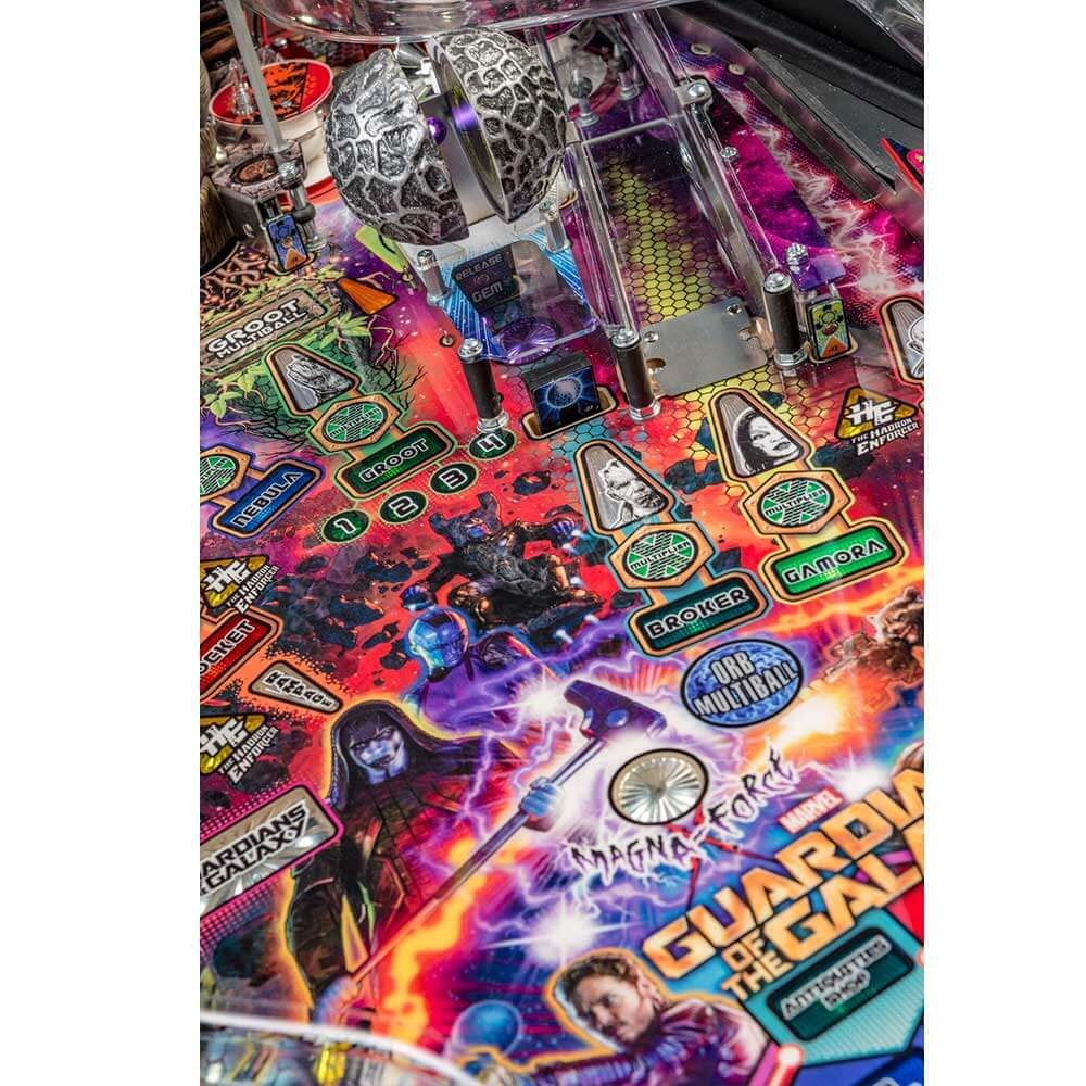 Guardians of the Galaxy Pro Pinball Machine by Stern — view 8