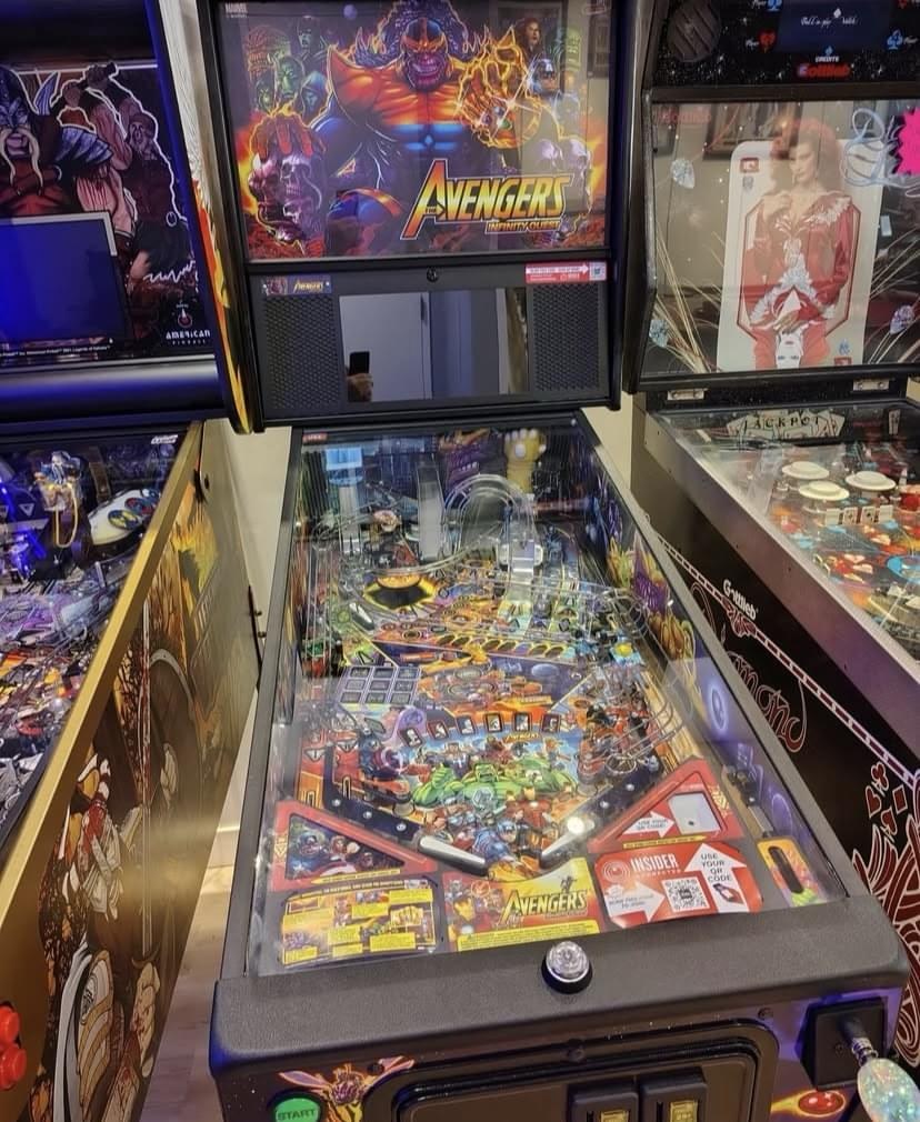 Avengers Infinity Quest Premium Pinball Machine — view 2