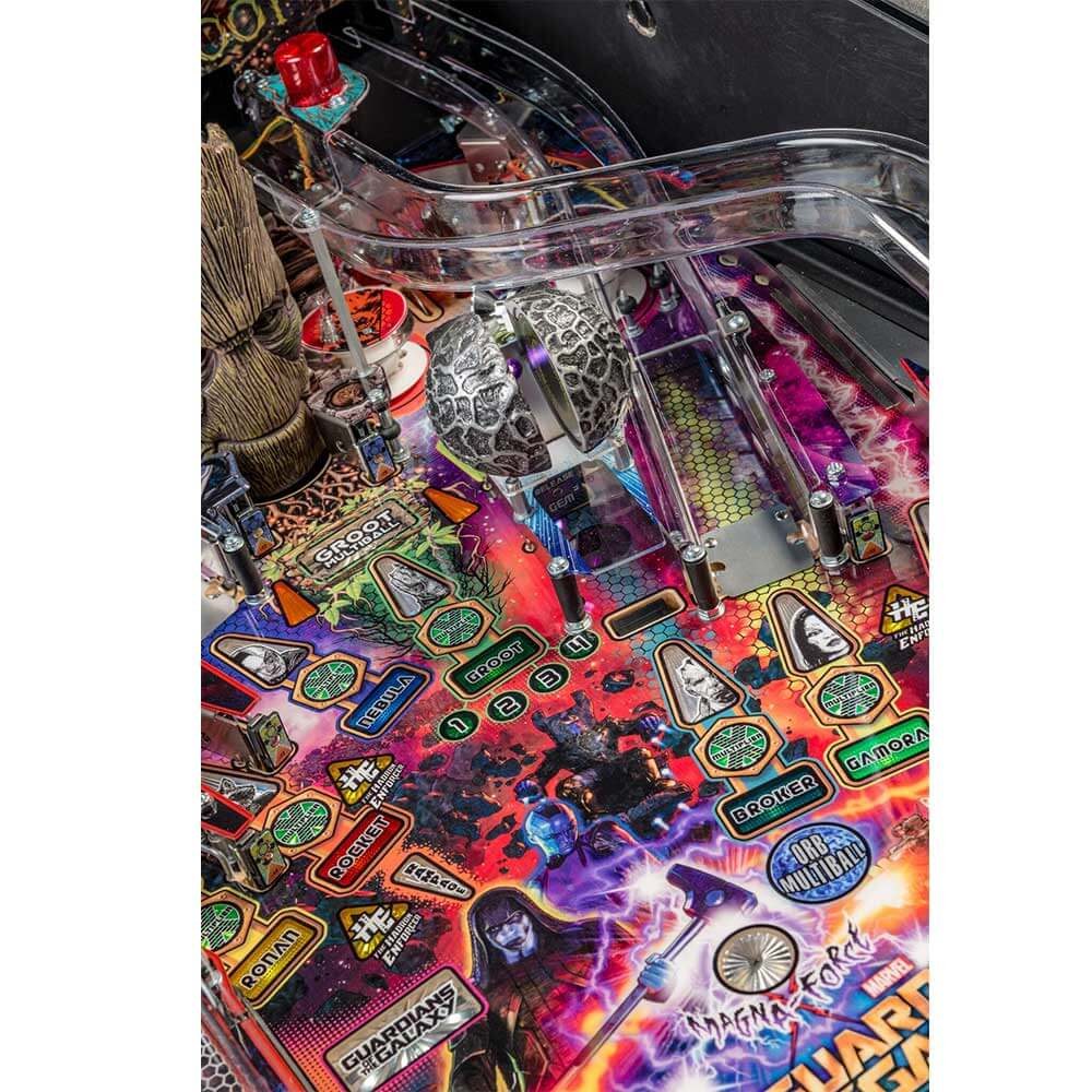 Guardians of the Galaxy Pro Pinball Machine by Stern — view 4