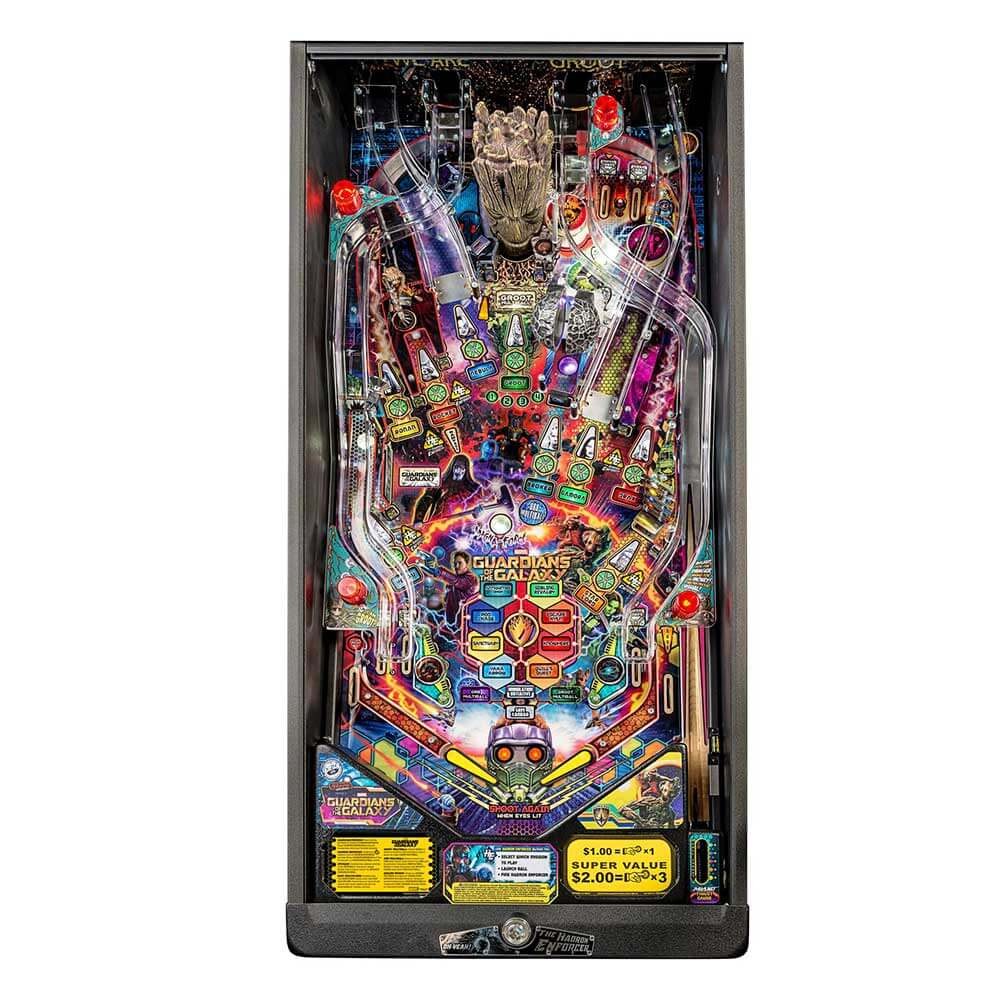 Guardians of the Galaxy Pro Pinball Machine by Stern — view 3